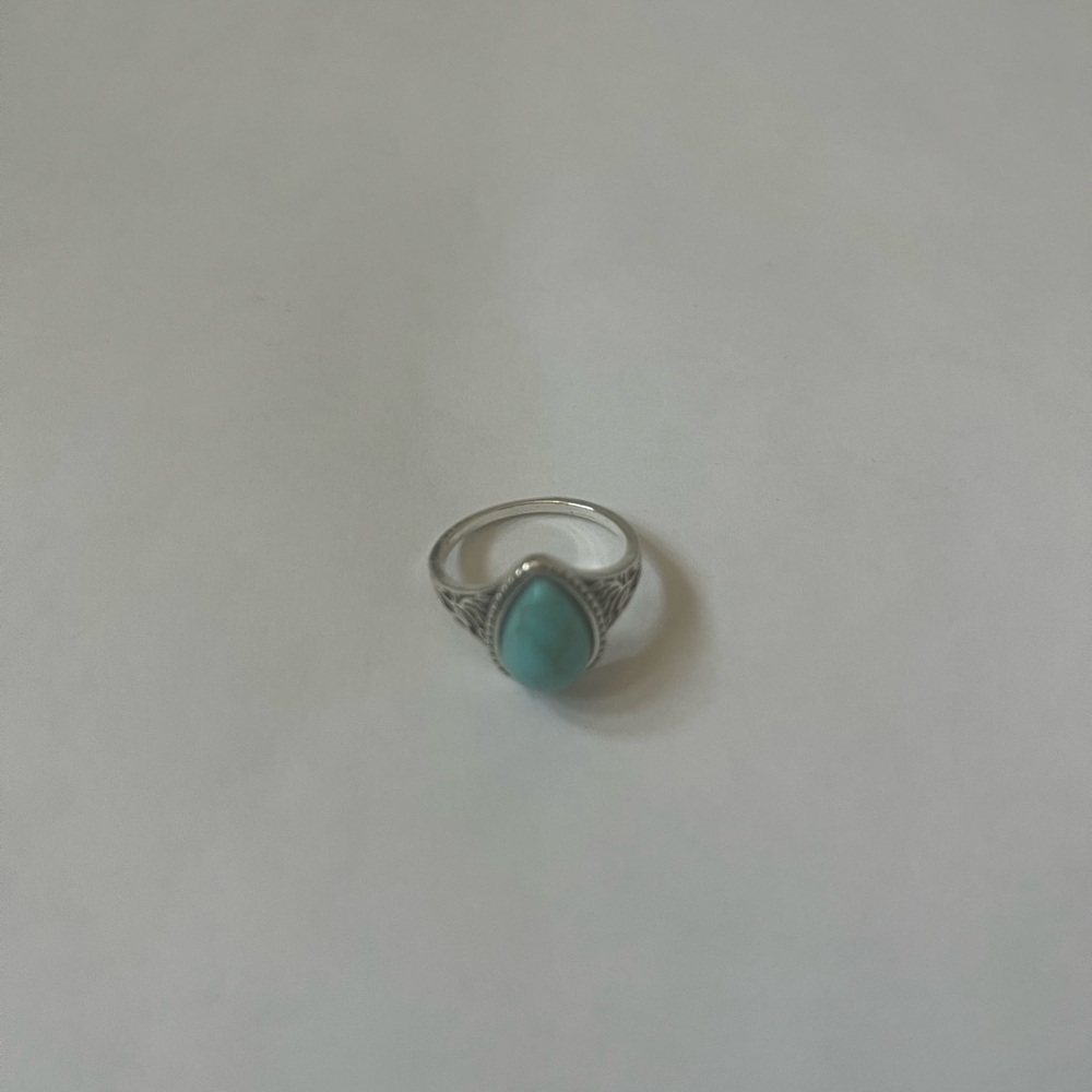 💝3/$10💝Silver Turquoise Ring